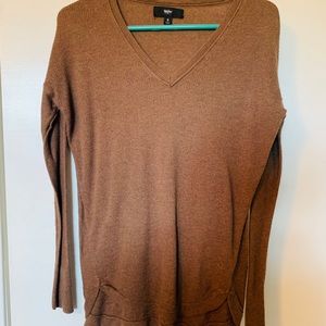 Target’s Merona Light Brown V-neck Tunic